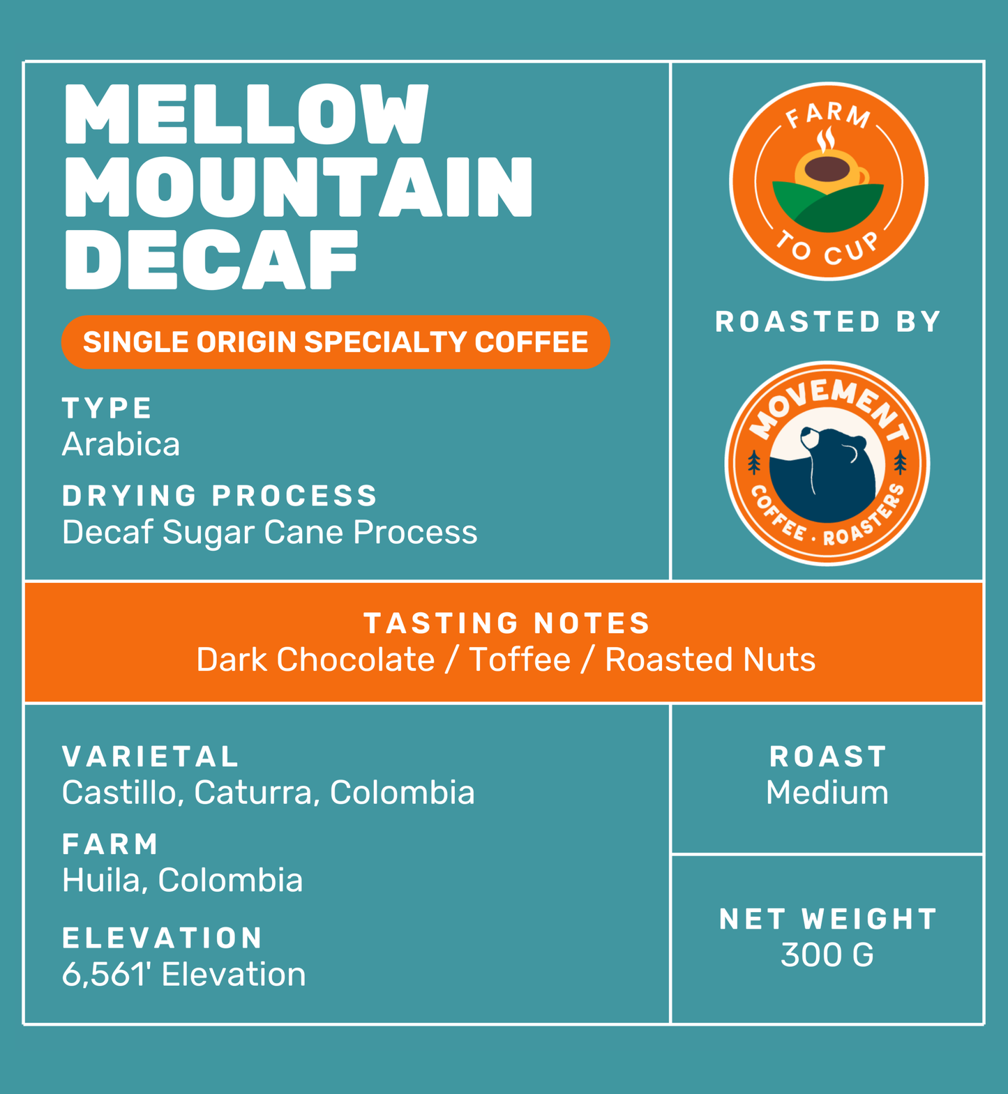 Mellow Mountain Decaf