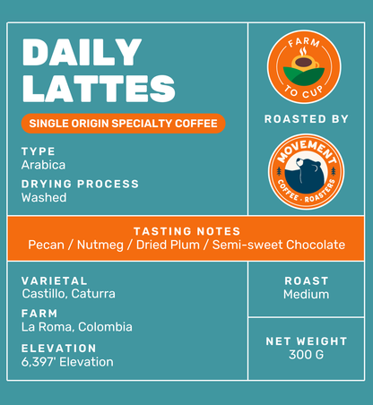 Daily Lattes Medium Roast